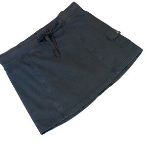 NYL New York Laundry Mini Skort Black Sz M Cotton #346B